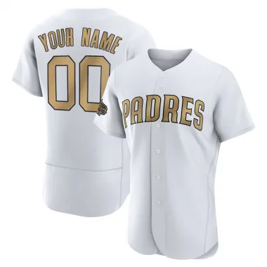 Jurickson Profar Men's Nike White San Diego Padres Home Replica Custom Jersey Size: Extra Large