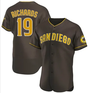 Youth Gene Richards San Diego Padres Replica Black Pitch Fashion Jersey