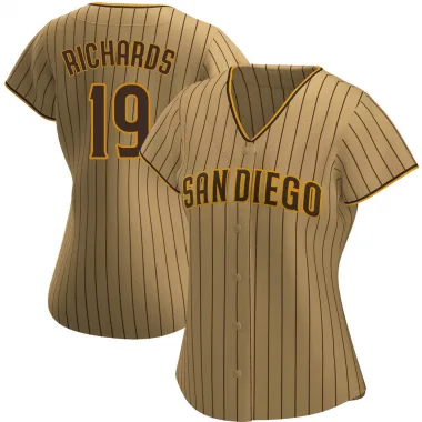 Youth Jurickson Profar San Diego Padres Replica Black Golden Alternate  Jersey