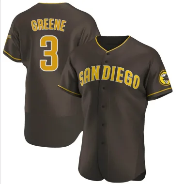 Men's Khalil Greene San Diego Padres Replica White Home Cooperstown  Collection Jersey