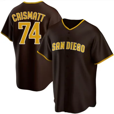 Nabil Crismatt Game-Used and Autographed Padres 1948 Pacific Coast League  jersey